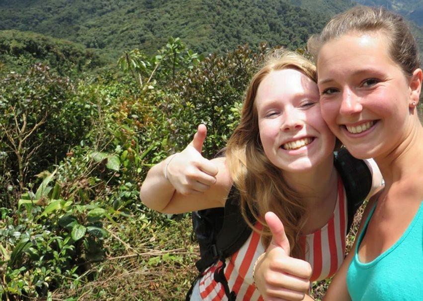 أختفاء فتاتين هولندا في غابات ببنما